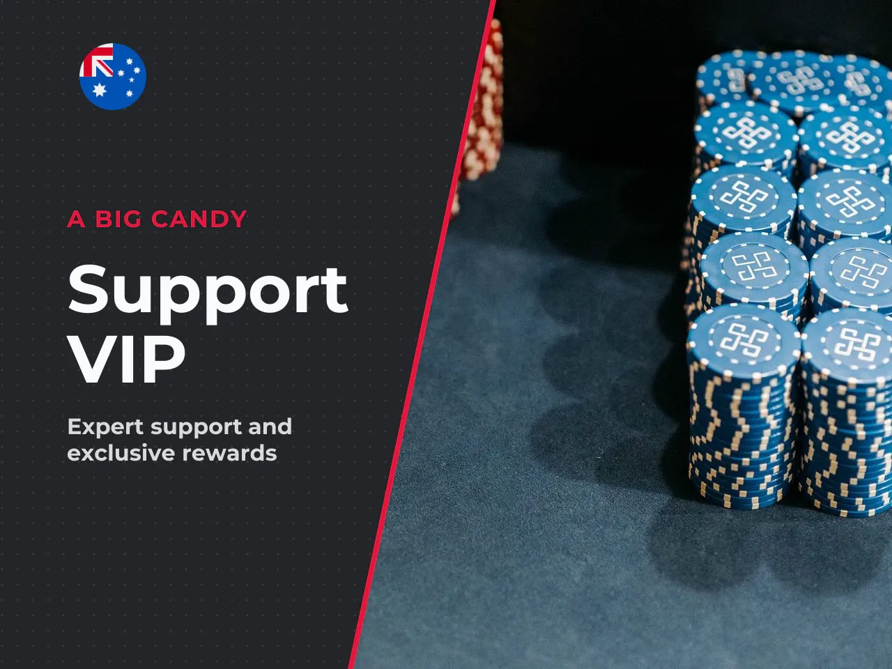How do support and the VIP