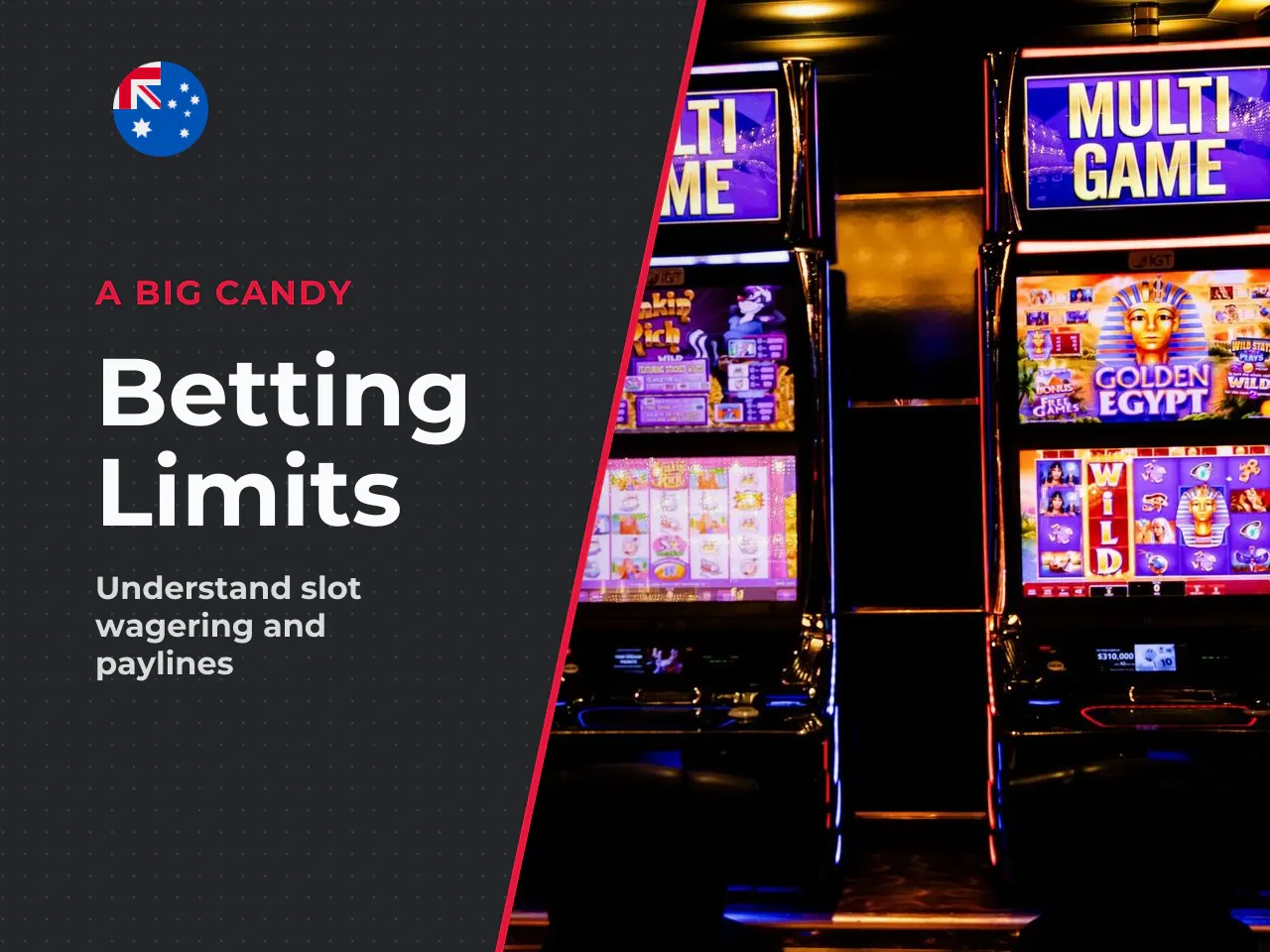 Bets and paylines in the slot