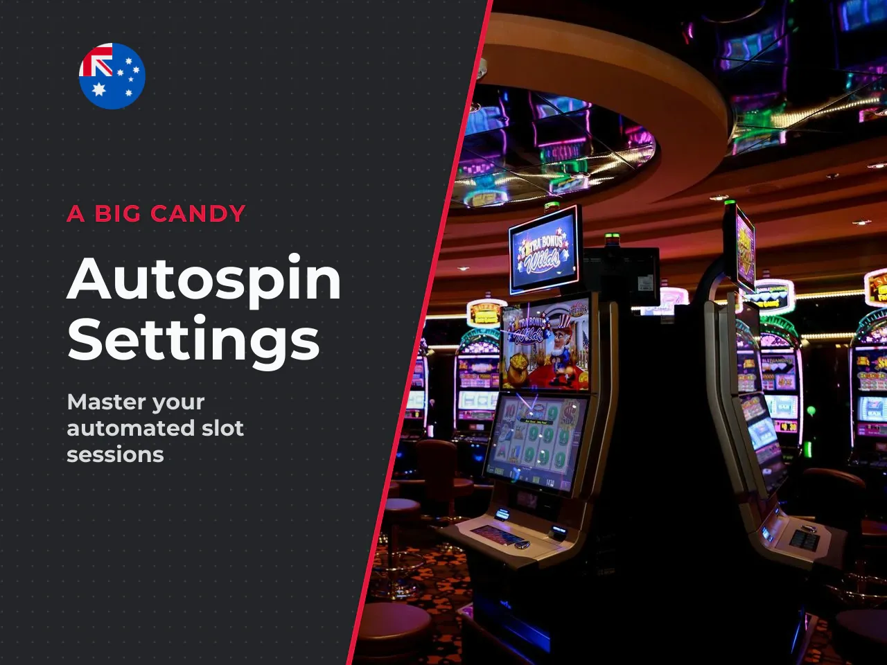 Auto-spin settings. Auto-spin queues up to