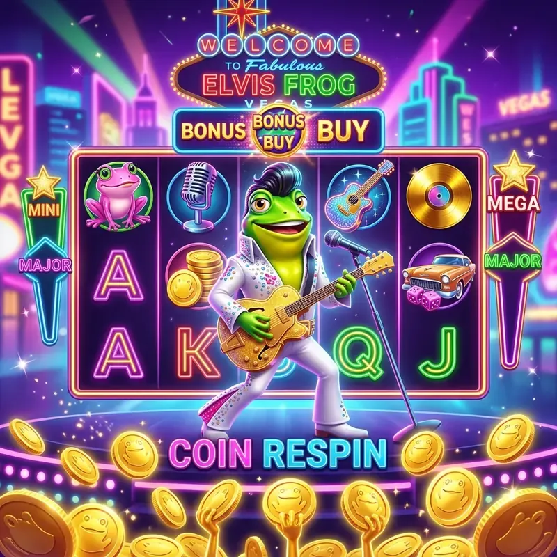 Elvis Frog in Vegas Slot Demo